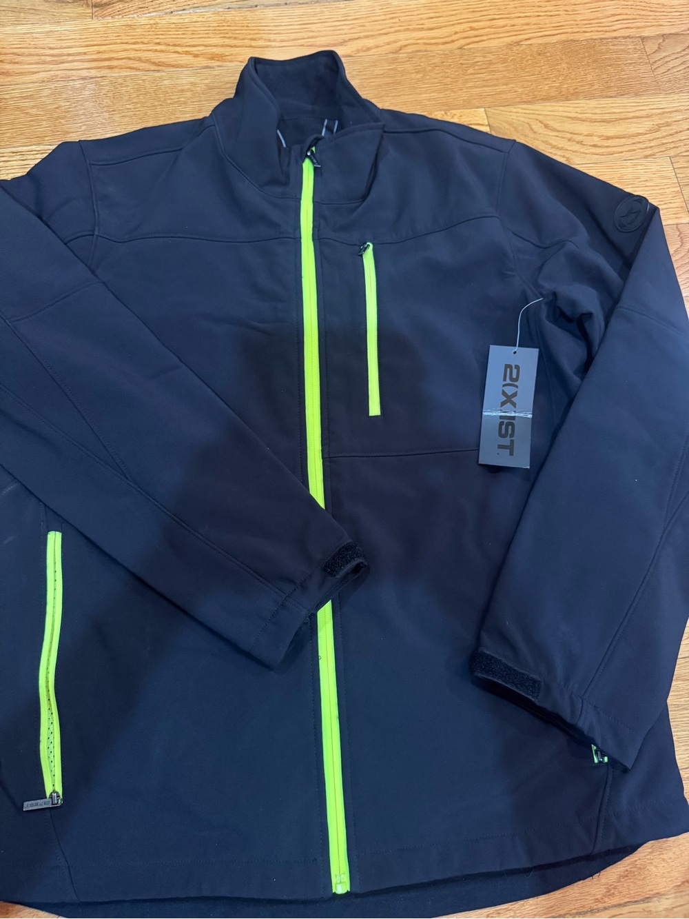 2(X)IST men's full-zip jacket black size M